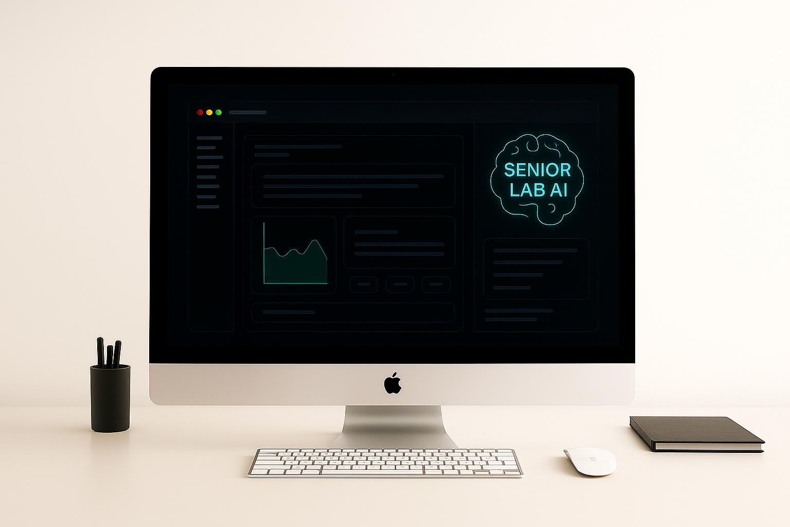 Screenshot of SeniorLab AI
